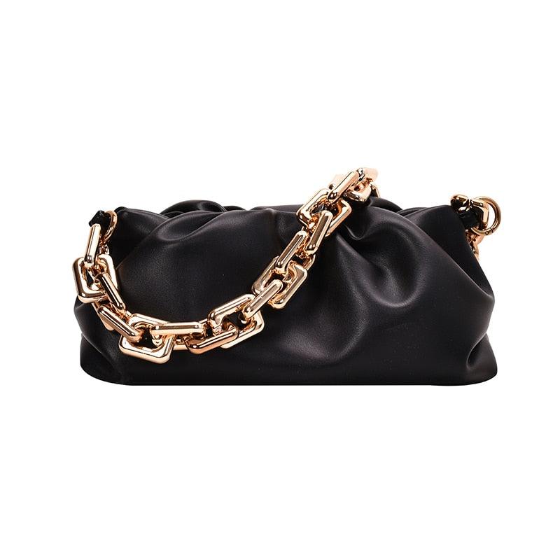 Bag For Women Thick chain Black