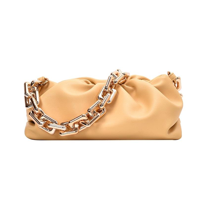 Bag For Women Thick chain Yellow