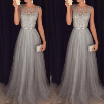 Elegant Prom Dress 2023 - Evening Gowns Sequin Dress