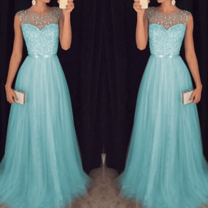 Elegant Prom Dress 2023 - Evening Gowns Sequin Dress