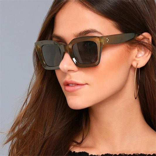 Fashion Women Square Sunglasses