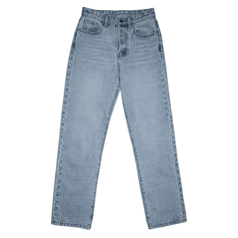 High Waist Jeans light blue L