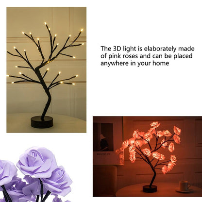 LED Rose Lamp