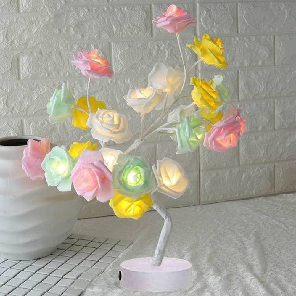 LED Rose Lamp Colorful