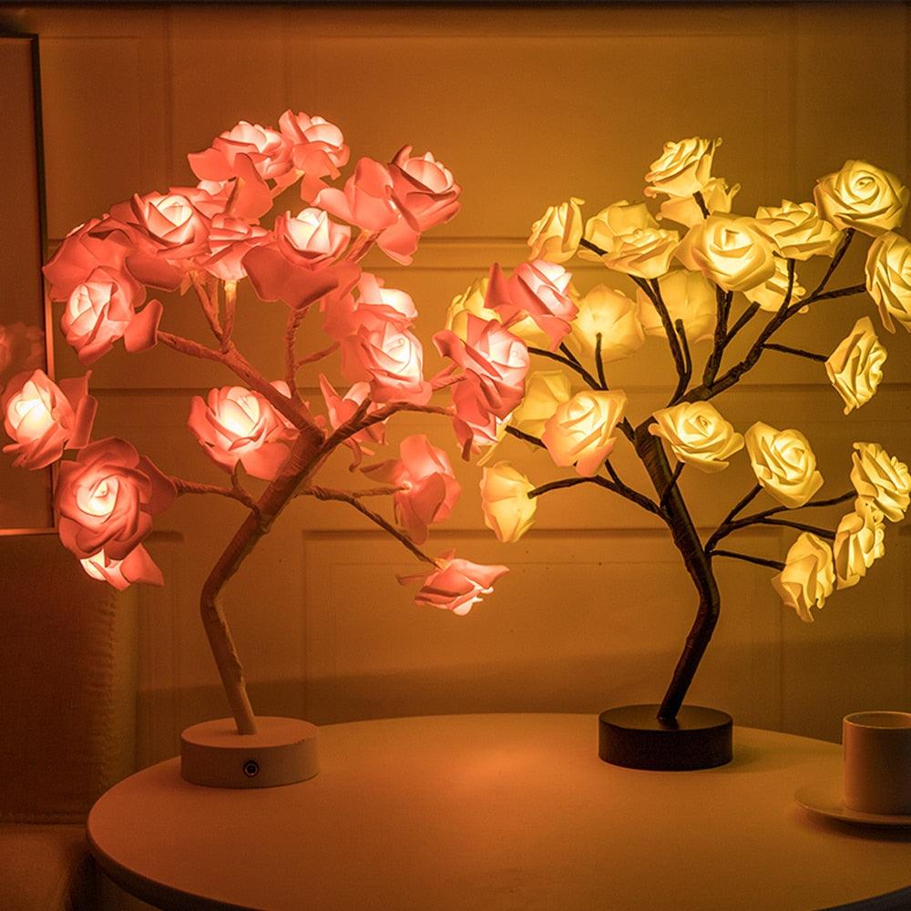 LED Rose Lamp