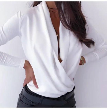 Long Sleeve Top white S