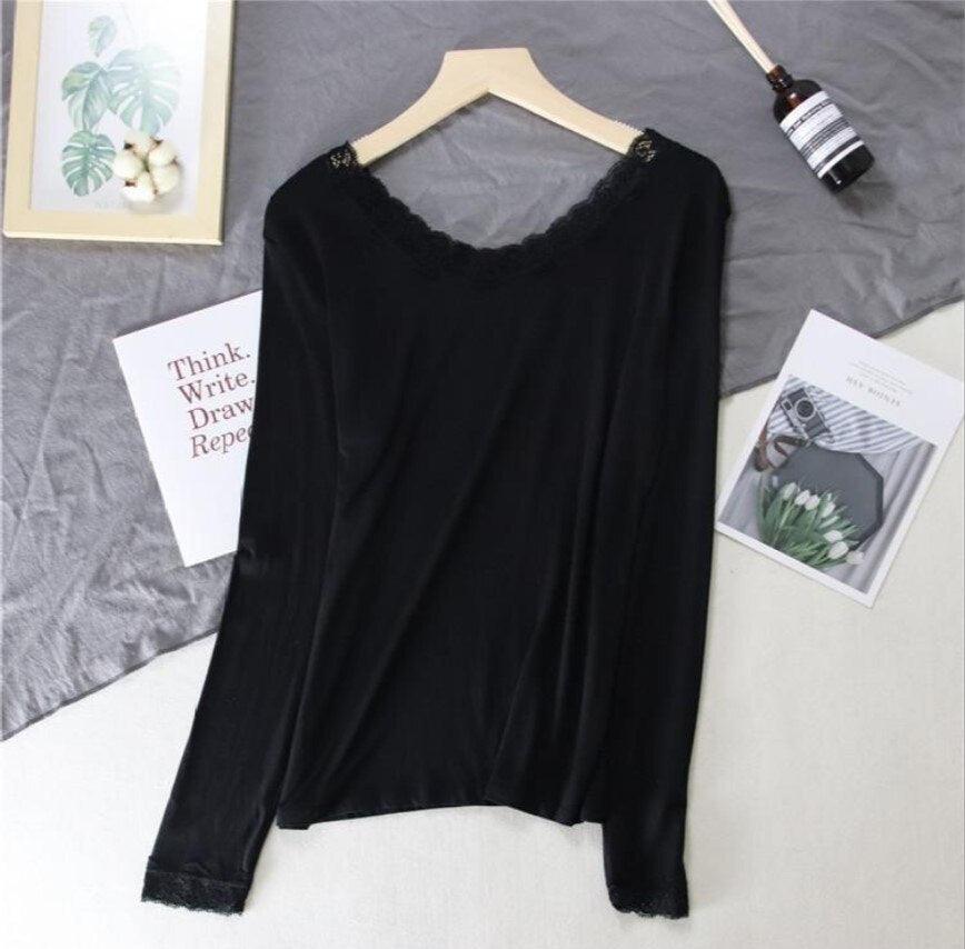 Long-sleeved Shirt black O One Size