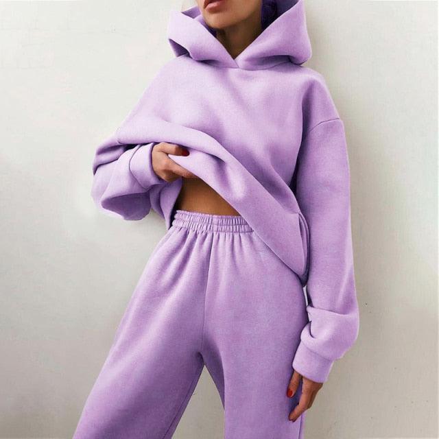 Lounge cozy set PURPLE S