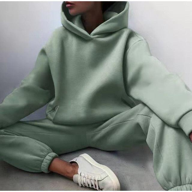 Lounge cozy set Green L