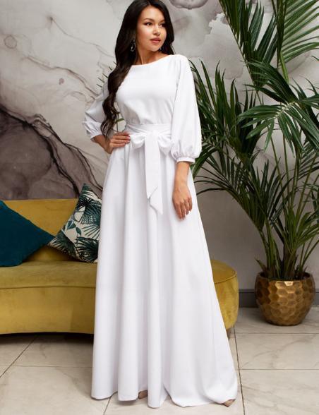 "Make a Statement with the Best Prom Dress Colors for 2023" white XXL