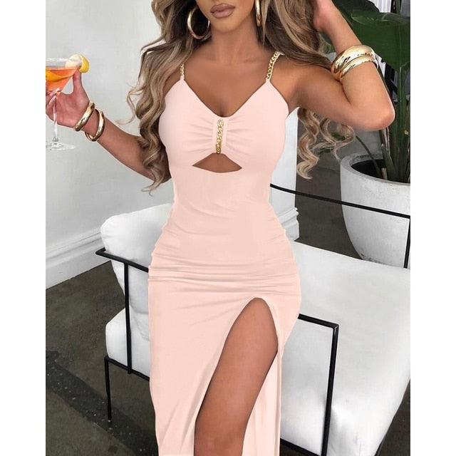 Miami Cocktail Dress Pink XL