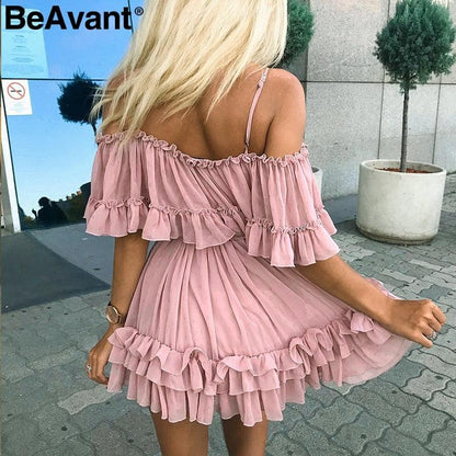 Mini Dress Pink M