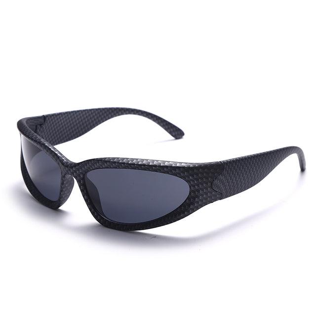 New Y2K Retro UV400 Windproof Sport Sunglasses 2 As photo shows