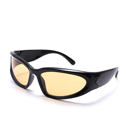 New Y2K Retro UV400 Windproof Sport Sunglasses 11 As photo shows