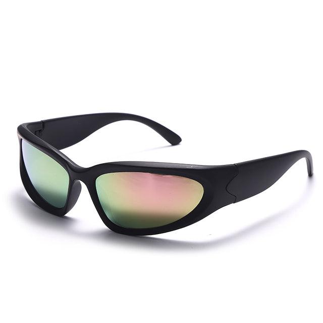 New Y2K Retro UV400 Windproof Sport Sunglasses 5 As photo shows