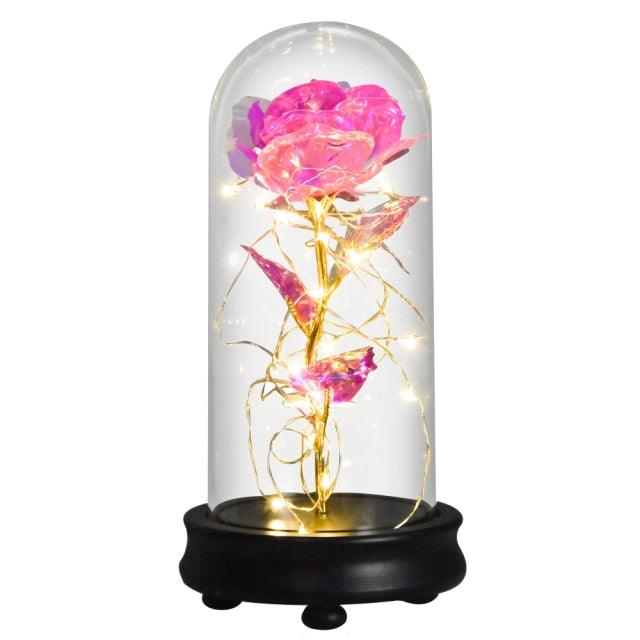 Roses In Glass