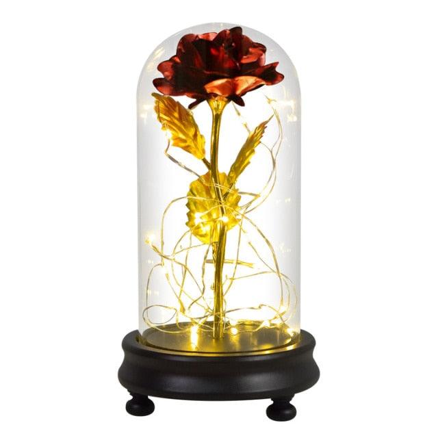 Roses In Glass