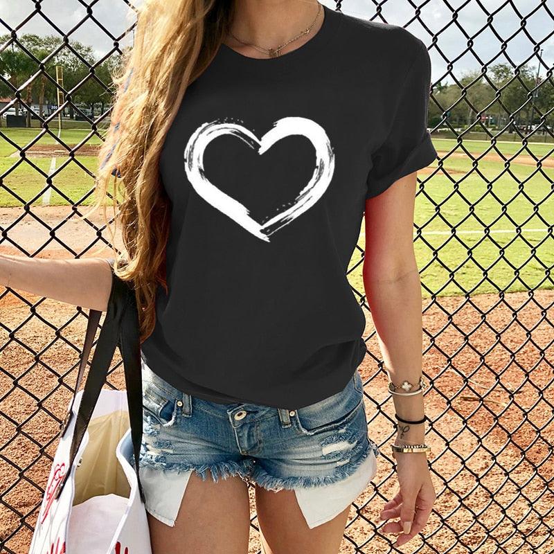 T-shirts Black Length-62cm/24.4in, Bust-92cm/36.22in