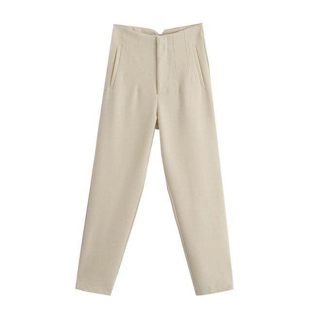 Trousers Beige M