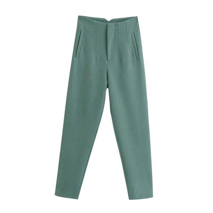 Trousers Green S