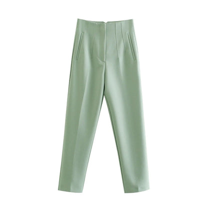 Trousers Light Green XS