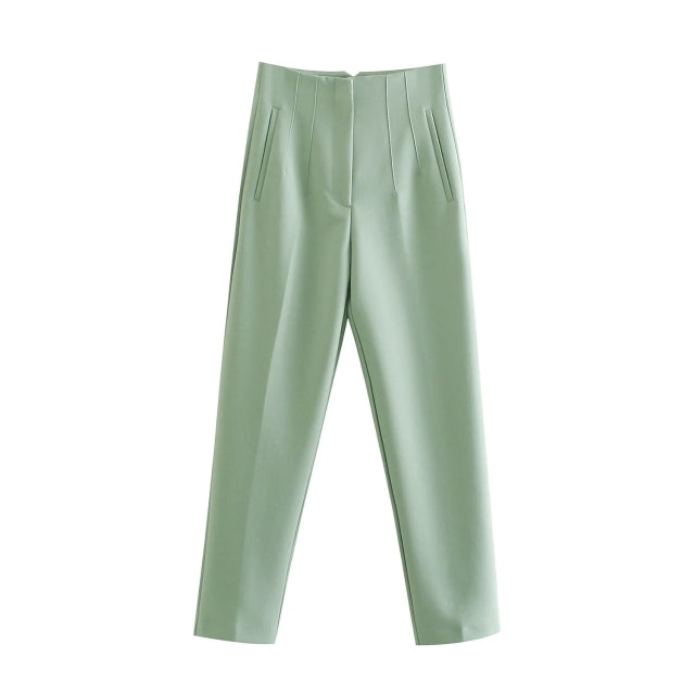 Trousers Light Green S