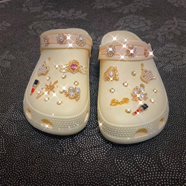 Women Slippers Shoes Clogs White 40