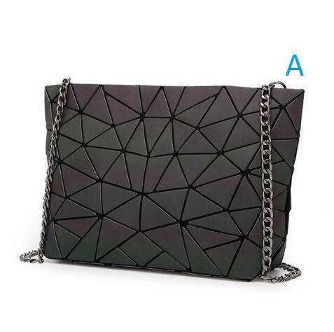 Women 's Bag Hot Luminous Geometric Laser