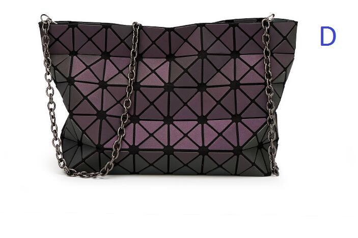 Women 's Bag Hot Luminous Geometric Laser