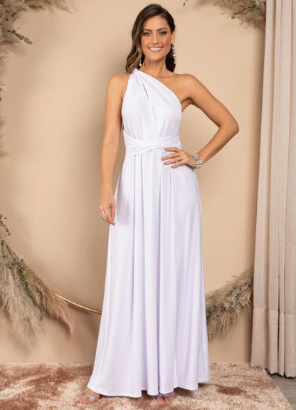 Wrap Dress White S