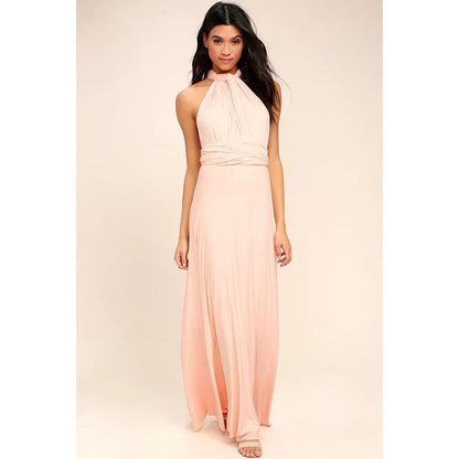 Wrap Dress Light Pink XL