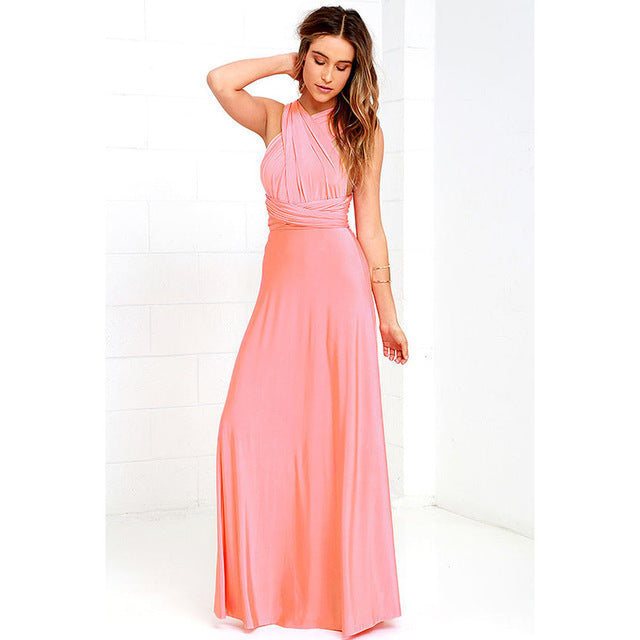 Wrap Dress Pink M