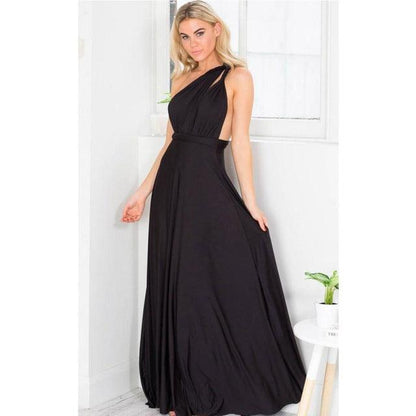 Wrap Dress Black XXL