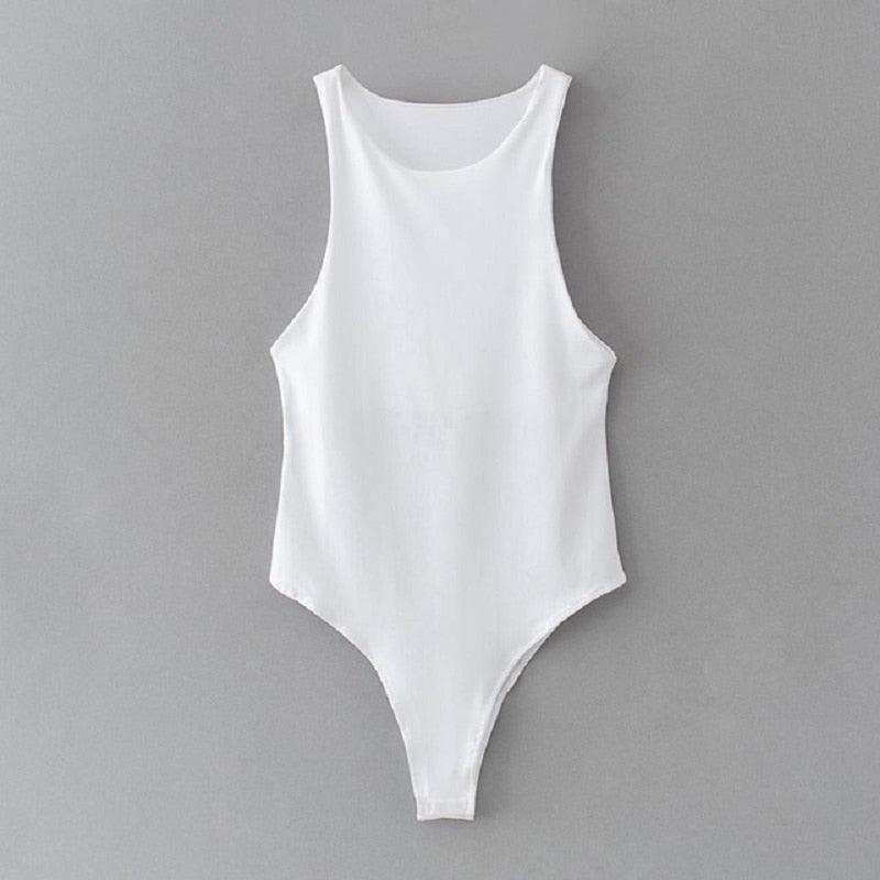 body suit White L