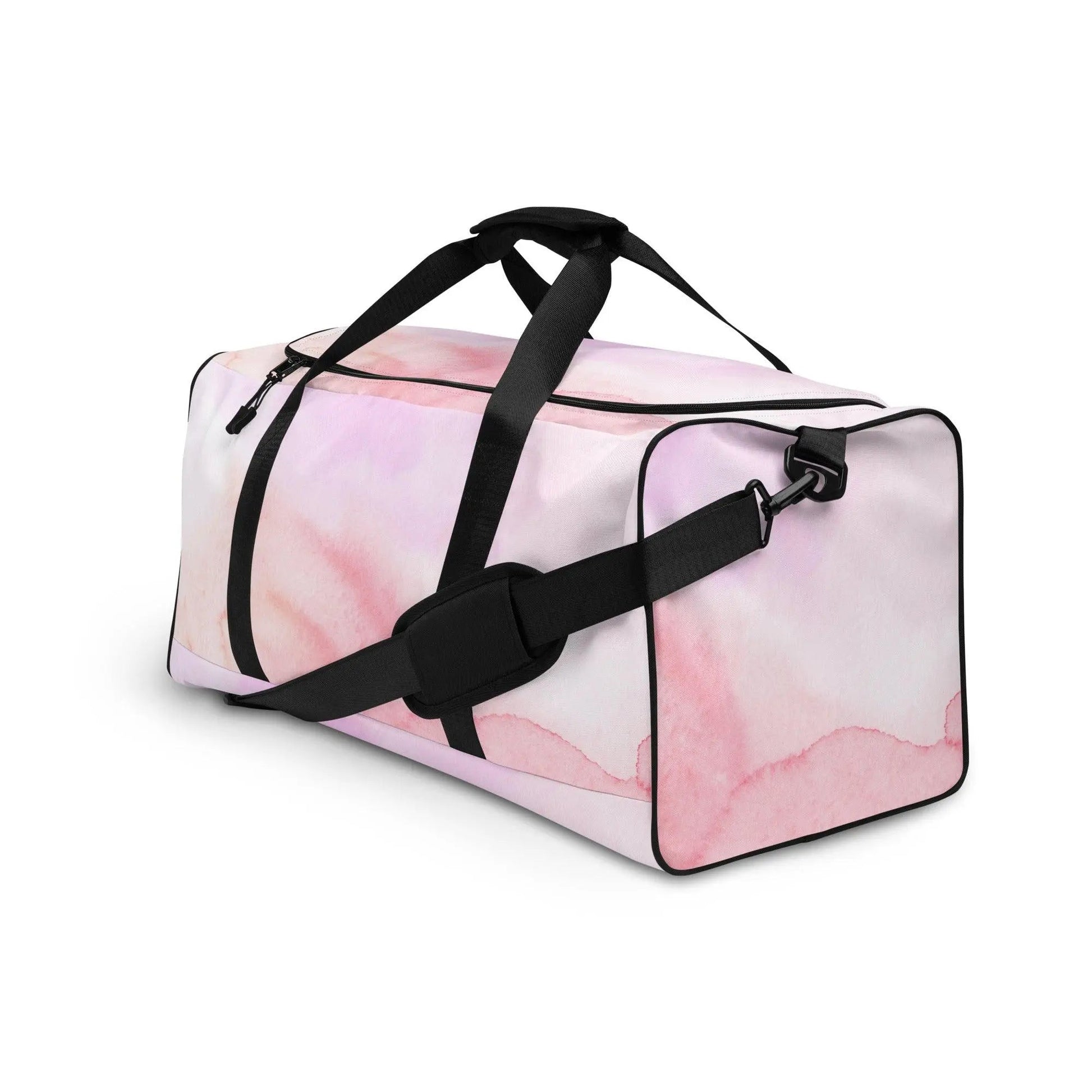 pink sky Duffle bag