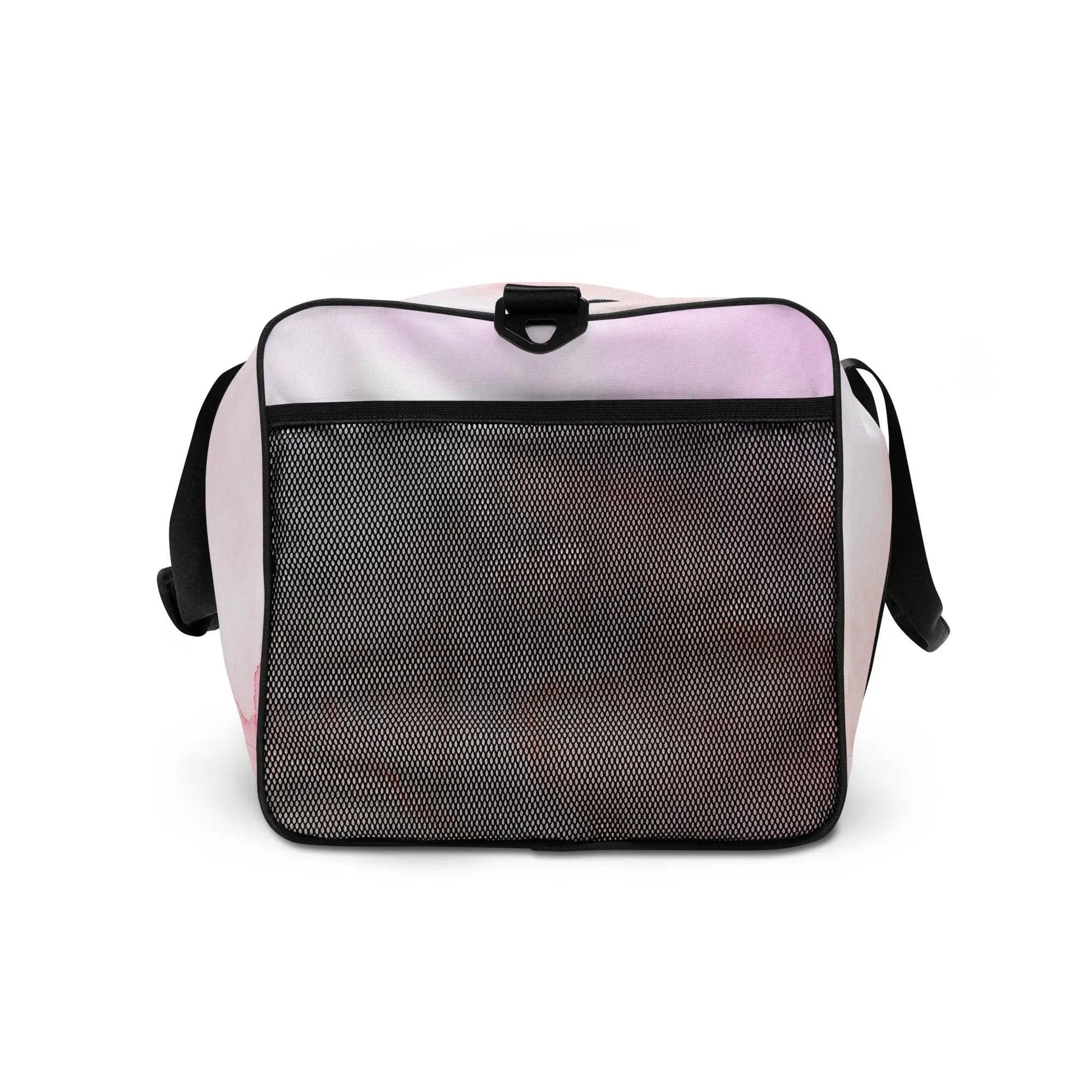 pink sky Duffle bag