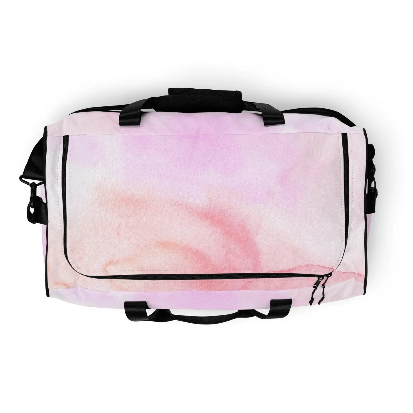 pink sky Duffle bag