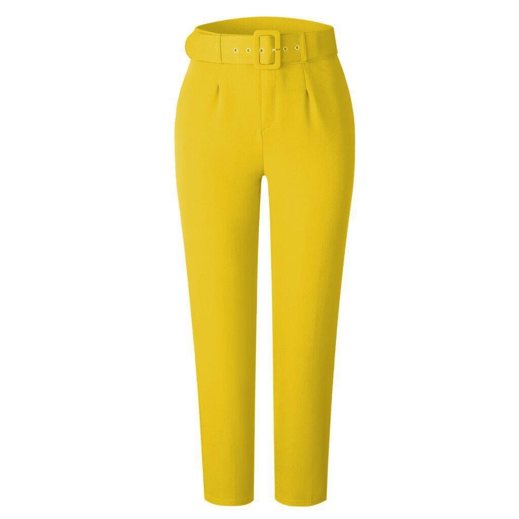 trousers Yellow
